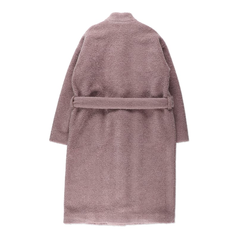 TEDDY BEAR COAT (COOMEFW24J02) PURPLE | COOME O