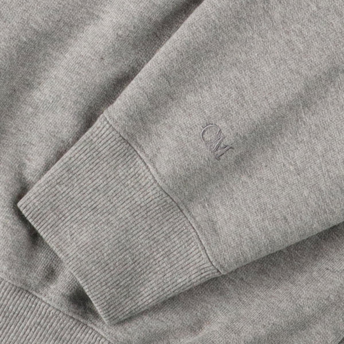 COOME BASIC〉VINTAGE CREW SWEAT SHIRT GREY MELA