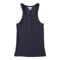 〈COOME BASIC〉FULL LENGTH TANK TOP SUMIKURO