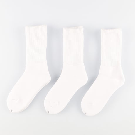 〈COOME BASIC〉COOME SOCKS WHITE