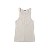 FULL LENGTH TANK TOP (COOMESS26COCS05) WHITE