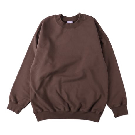 トップス COOME VINTAGE CREW SWEAT SHIRT BROWN CATEGORY SWEAT | COOME ONLINE STORE