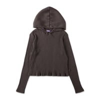 LIGHT KNIT HOODIE (COOMESS26CS06) CHARCOAL