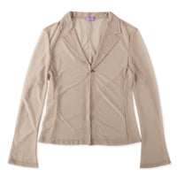 SEE THROUGH SHIRT (COOMESS23S01) BEIGE