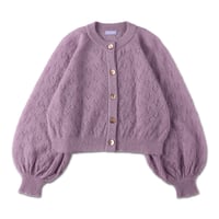 MOHAIR CARDIGAN (COOMEFW25KN02) LAVENDER