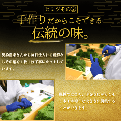 【送料無料】満足する鉄板焼きしそ巻き プレミアムセット(2種４個)
