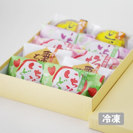 【 冷凍 】どら焼5種　10個詰合せ