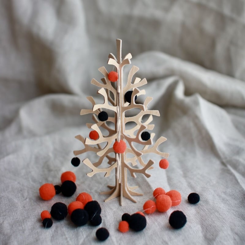 14cm lovi ミニツリー用『 橙の実 』オーナメント 〖 オレンジ〗 | kukka