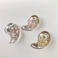 勾玉オルゴナイト【桜貝・大】