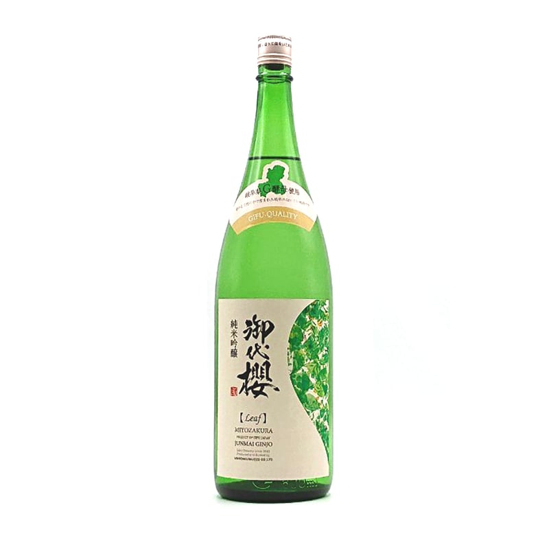 御代櫻 純米吟醸 Leaf 1800ml | 御代桜醸造オンラインショップ