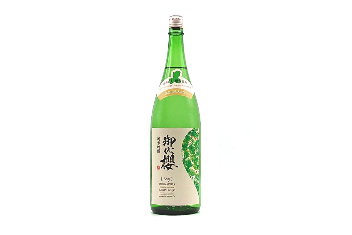 御代櫻 純米吟醸 Leaf 1800ml | 御代桜醸造オンラインショップ