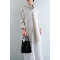 Yoli | Cotton long knit - White/Beige 25SS | wr