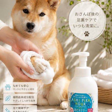 足ピカアワー for pets 550ml