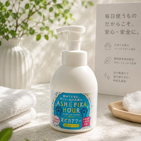 足ピカアワー for pets 550ml