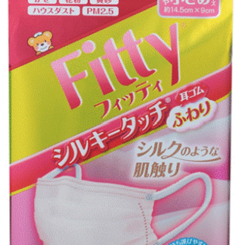 5454フィッティ シルキータッチ 耳ゴムふわり 30枚入 やや小さめサイズ×9 フィッティ シルキータッチ 耳ゴムふわり 30枚入 | タマガワエーザイ