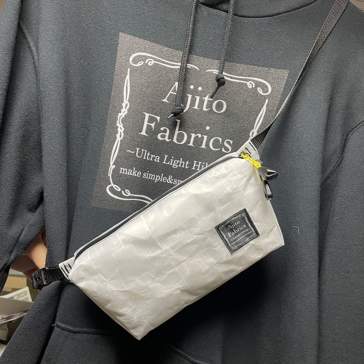 UL waist porch DCFハイブリッド2.92ozホワイト | Ajito Fabrics UL waist porch DCFハイブリッド2.92ozホワイト | Ajito Fabrics