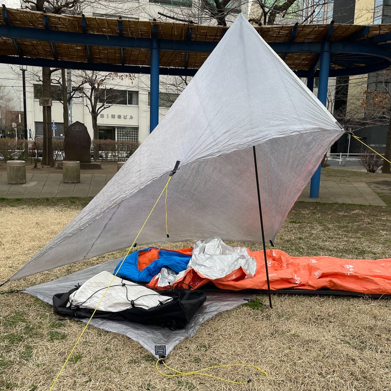 Z packs dcf グリーン ダイニーマ タープ290×240 【公式通販】