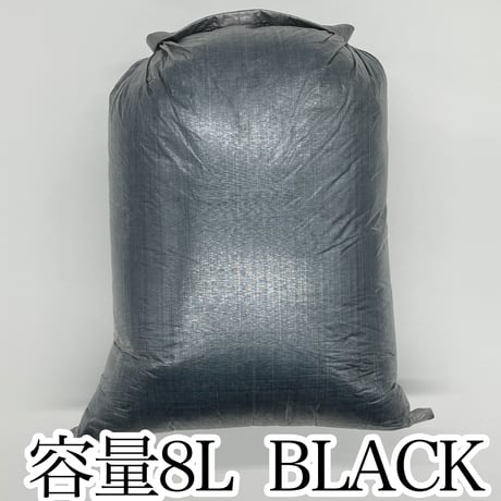 ロールトップドライサック　容量８Ⅼ　DCF0.8oz ブラック