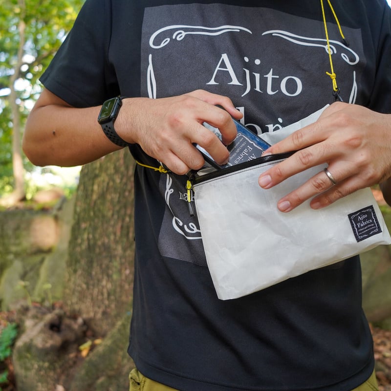 UL sacoche DCFハイブリッド2.92oz ブラック | Ajito Fabrics UL sacoche DCFハイブリッド2.92oz ブラック | Ajito Fabrics