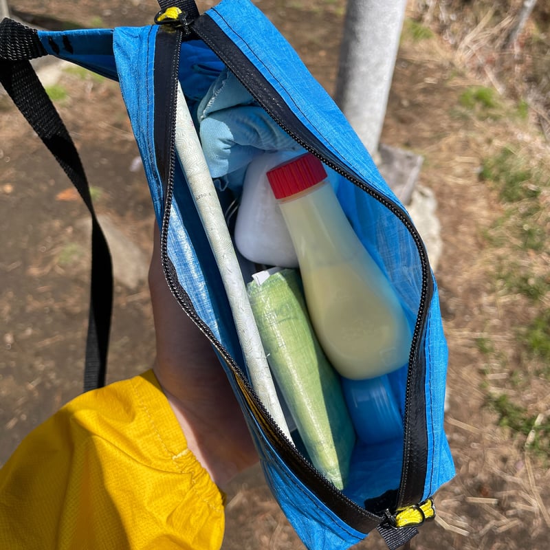 ポチ UL waist porch DCFハイブリッド2.92ozブラック | Ajito Fabrics