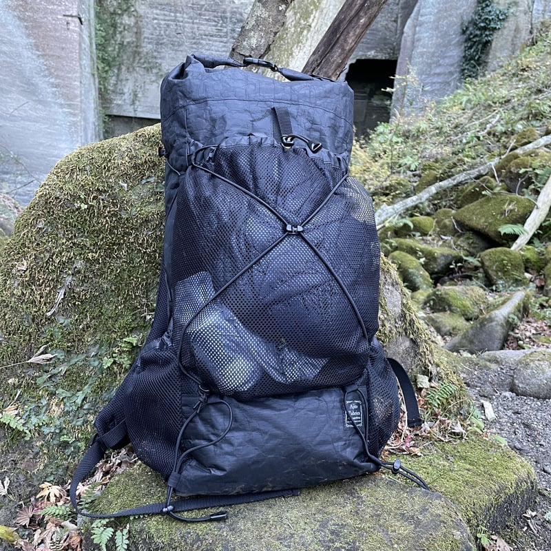 ULバックパック30L DCFハイブリッド2.92ozブラック | Ajito Fabrics