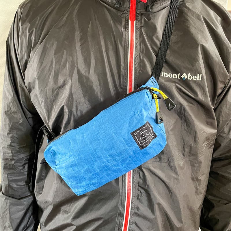 UL waist porch DCFハイブリッド2.92ozブラック | Ajito Fabrics