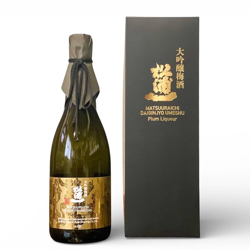 大吟醸日本酒・梅酒詰め合わせセット(1部入手不可) 松浦一 大吟醸梅酒 南高梅 720ml | 酒舗 彩-SAI- オンラインストア