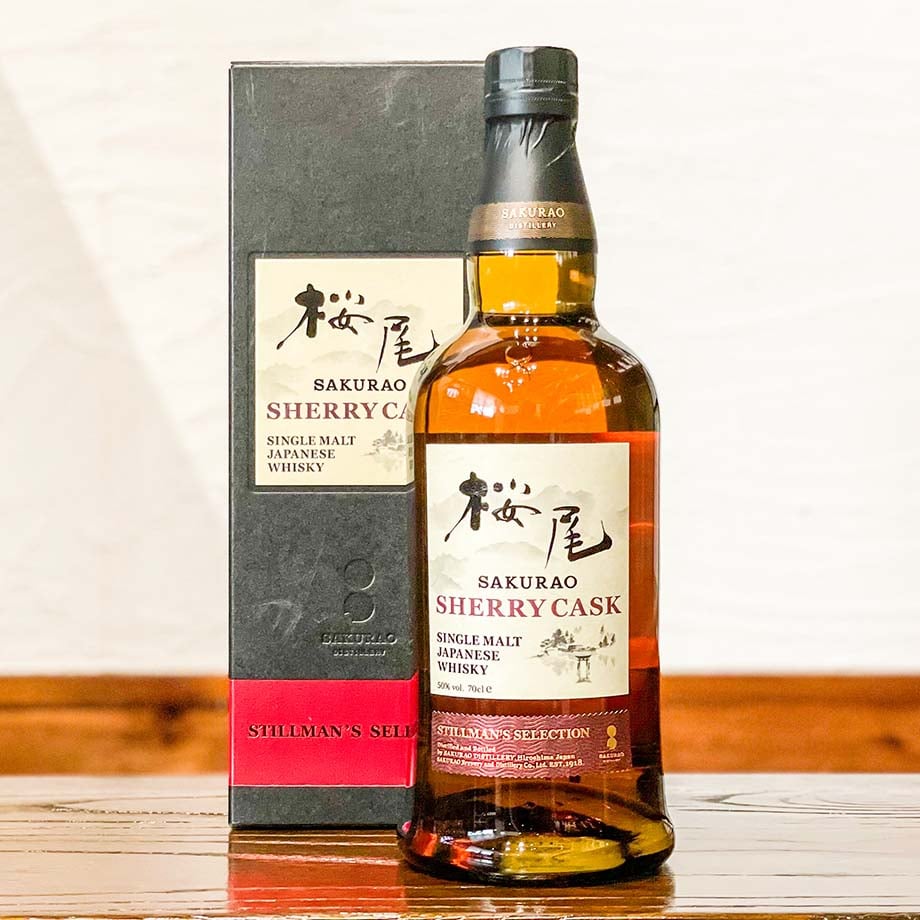 櫻 シングルモルトジャパニーズウイスキー桜尾 SHERRY CASK