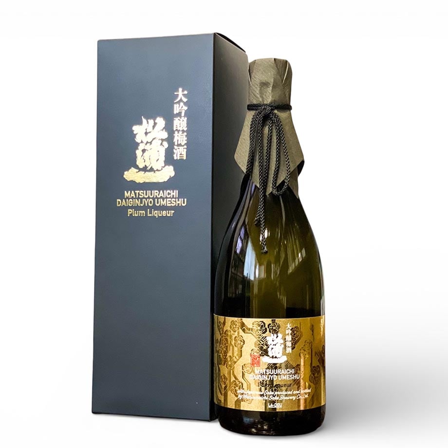 大吟醸日本酒・梅酒詰め合わせセット(1部入手不可) 松浦一 大吟醸梅酒 南高梅 720ml | 酒舗 彩-SAI- オンラインストア