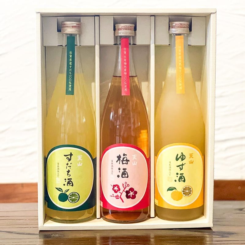 天山酒造リキュール3点セット 720ml×3本 | 酒舗 彩-SAI- オンラインストア