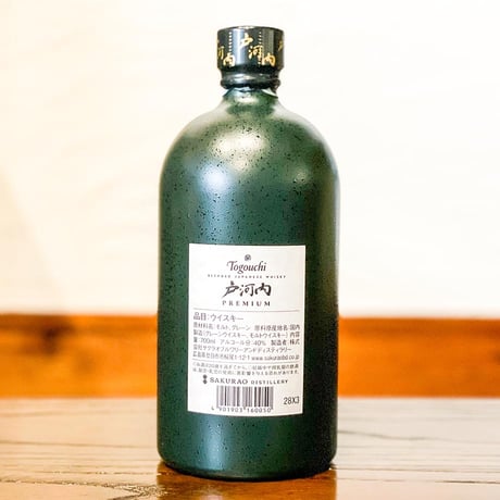 ブレンデッドジャパニーズウイスキー 戸河内 PREMIUM 700ml