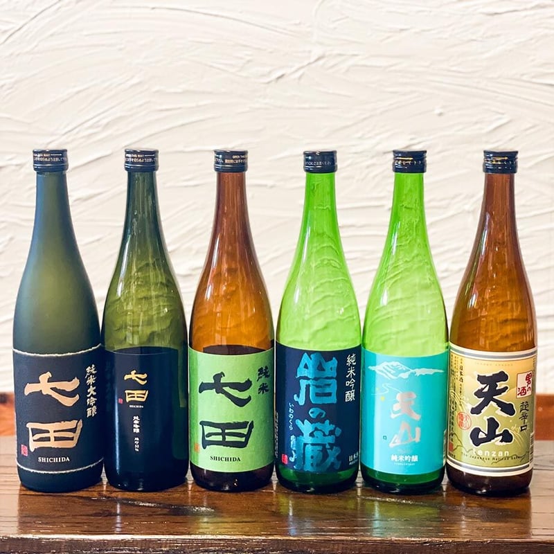 厳撰日本酒 720ml×6本セットA 送料無料】酒舗彩オリジナル「天山酒造」厳選6本セット 720ml×6本 | 酒
