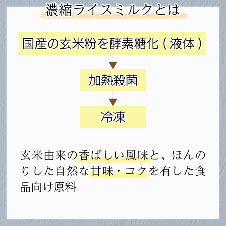 濃縮ライスミルクG 10kg