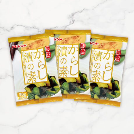 即席 からし漬の素80g×3個