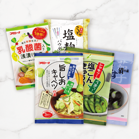 春・夏のお漬物おためしセット