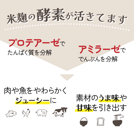 塩麹パウダー だし入り96g（12g×8）×3個