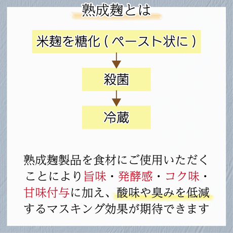 熟成麹ペースト 20kg 《 粒あり 塩麹 》