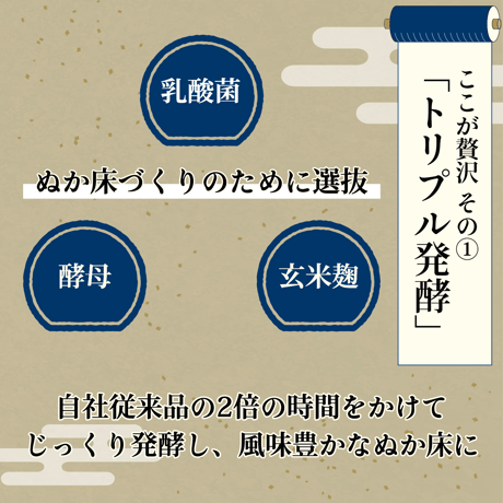 ちょっと贅沢なぬか床