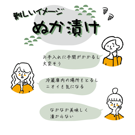 乳酸菌入り ぬか漬けの素　42g×5個