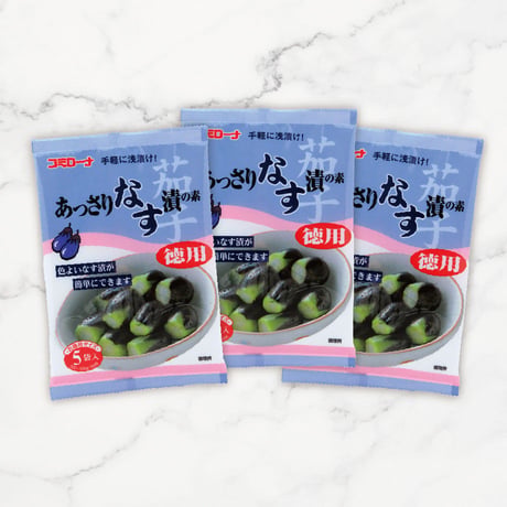 あっさりなす漬の素 徳用100g×3個
