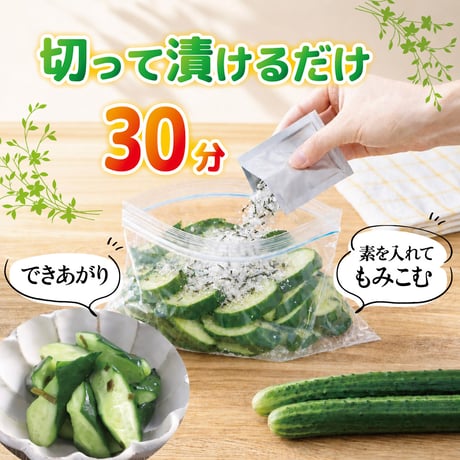 【５袋セット】塩こんきゅうりの素 39g×5個