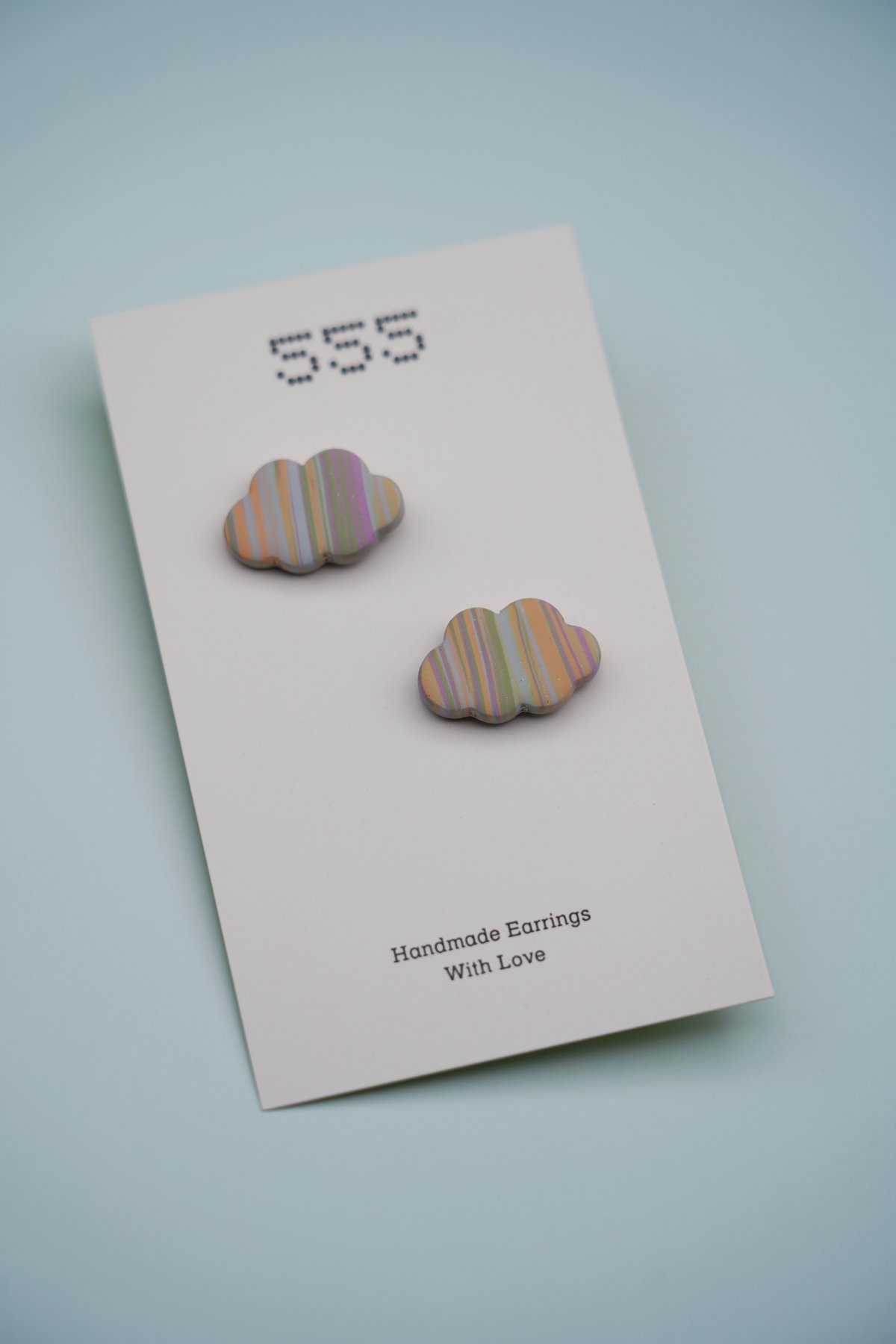 耳針/ピアス/pierced earrings_FD | 555 Handmade Note