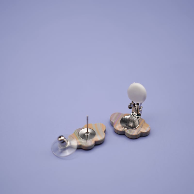 耳針/ピアス/pierced earrings_FD | 555 Handmade Note