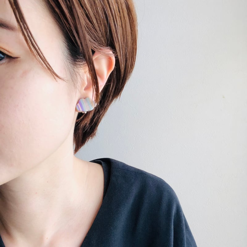 耳針/ピアス/pierced earrings_FD | 555 Handmade Note