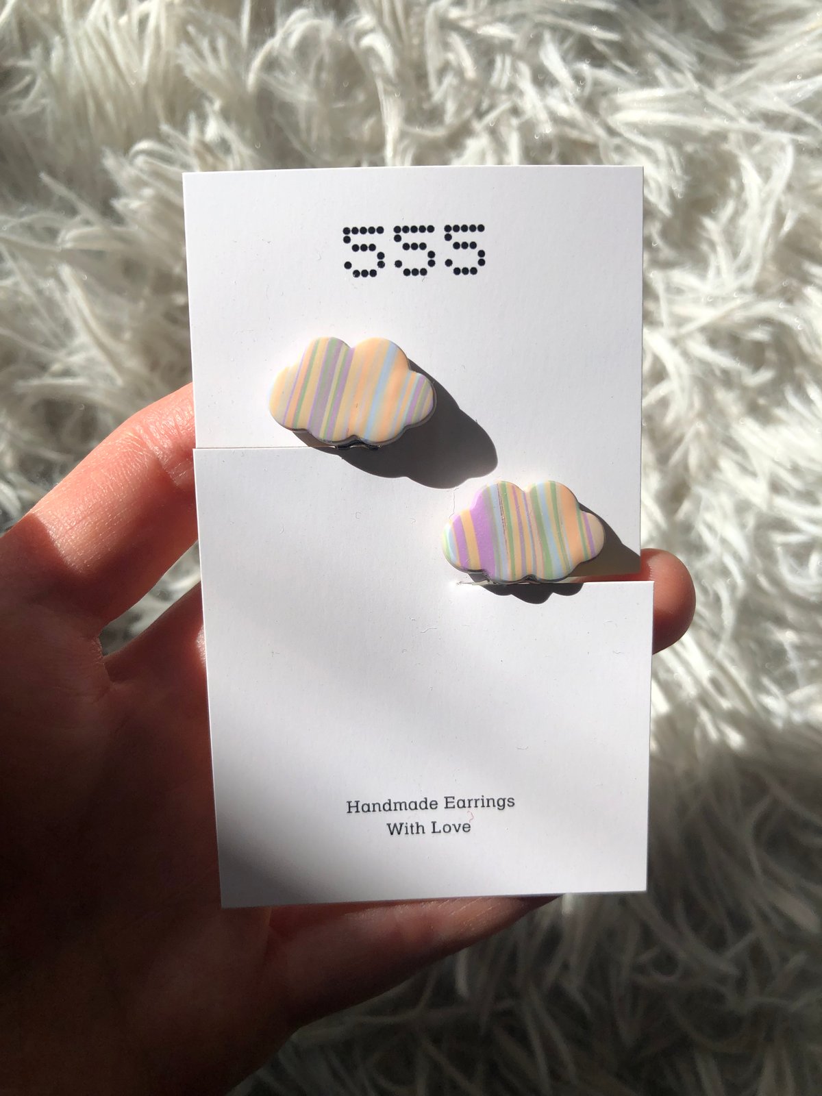 耳針/ピアス/pierced earrings_FD | 555 Handmade Note