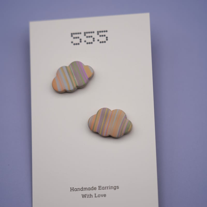 耳針/ピアス/pierced earrings_FD | 555 Handmade Note