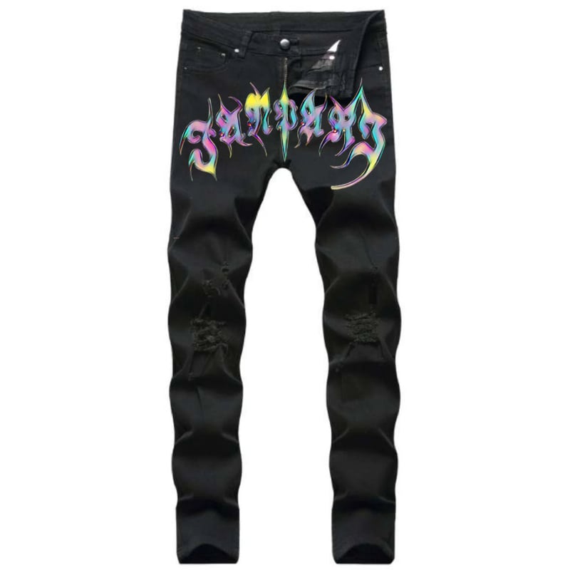 ラインストーンスキニーパンツ | 𝖏𝖆𝖓𝖕𝖆𝖗𝖎 ラインストーンスキニーパンツ | 𝖏𝖆𝖓𝖕𝖆𝖗𝖎