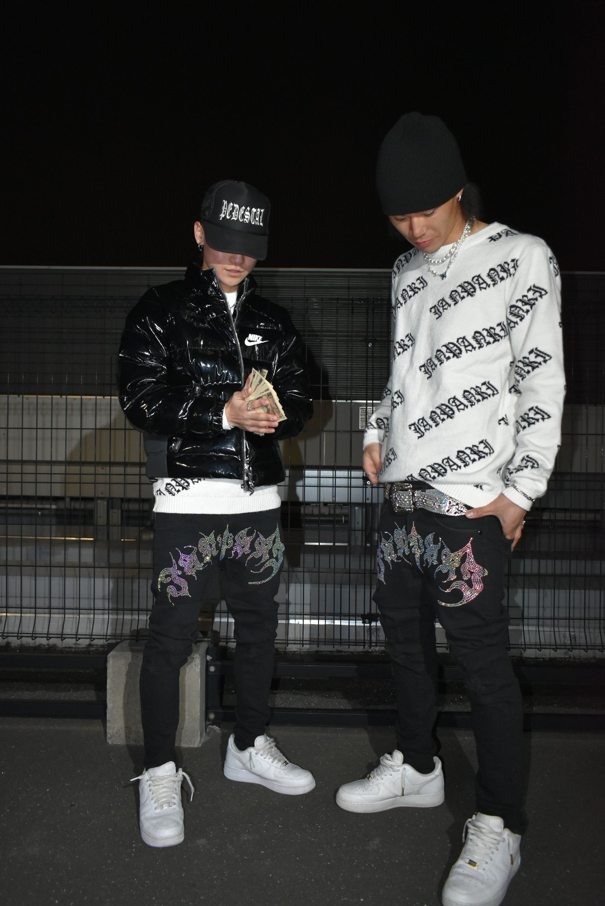 janpari スキニー デニム-