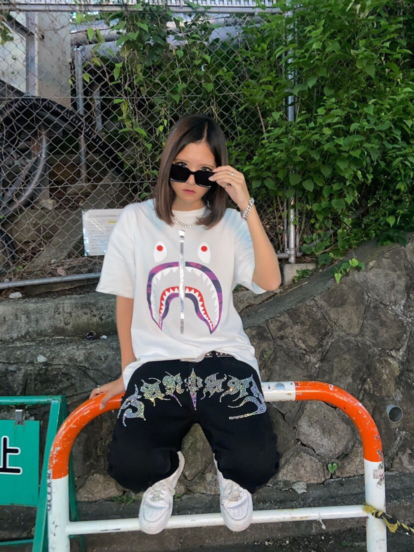 ラインストーンスキニーパンツ | 𝖏𝖆𝖓𝖕𝖆𝖗𝖎 ラインストーンスキニーパンツ | 𝖏𝖆𝖓𝖕𝖆𝖗𝖎