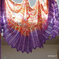 花丸ショール